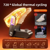 Intelligent constant-temperature shoe drying device