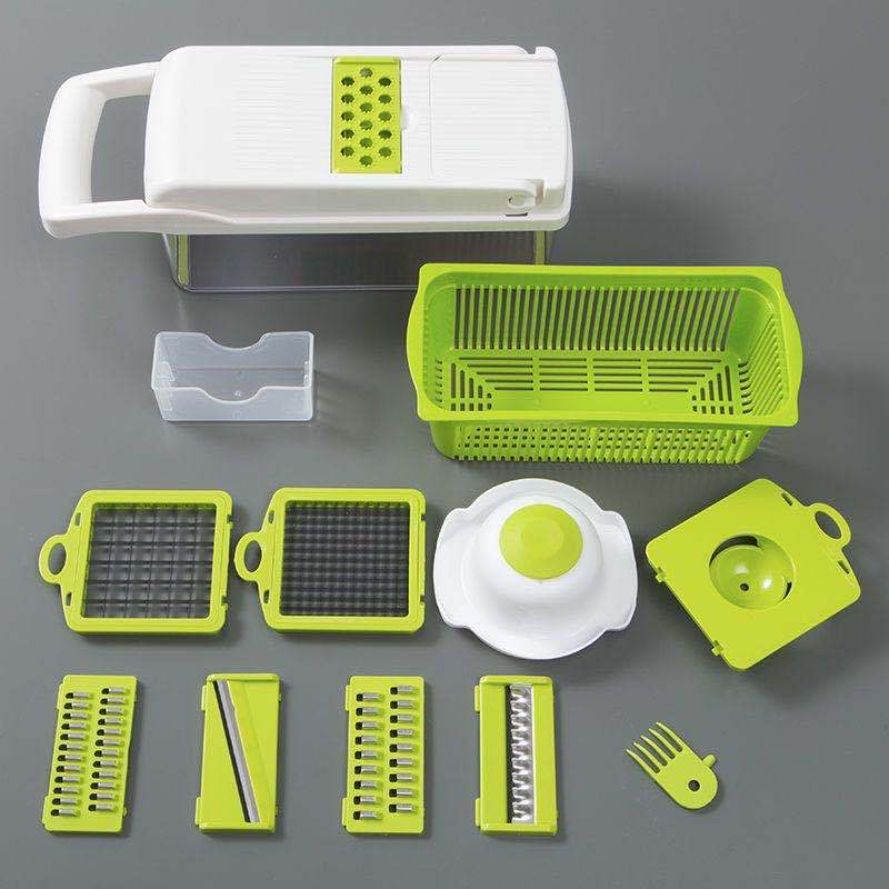 Multifunctional Vegetable Cutter Home Kitchen Slicing And Dicing Fruit Artifact - Buy Online at RONGORA LTD