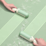 Pet Hair Remover Roller Comfy Non-Slip Handle Dog Cat Portable Pet Lint Roller Self-Cleaning Base Couch Car Seat Carpet Bedding