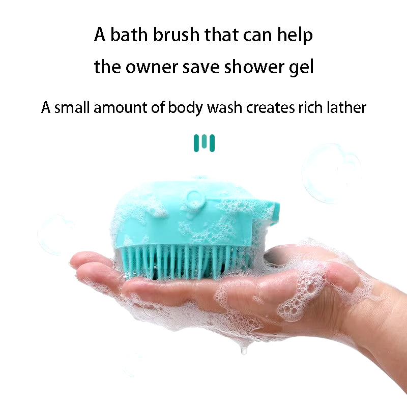 Bathroom Puppy Big Dog Cat Bath Massage Gloves Brush Soft - Gloves | Buy Online in UK