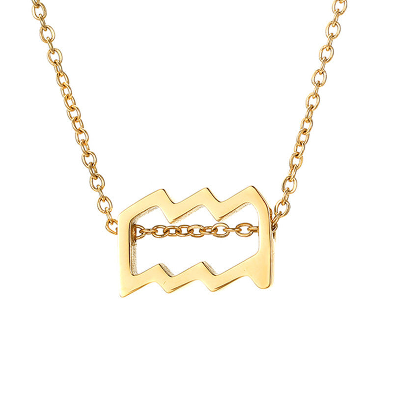 Zodiac Pendant Necklace for Women | Star Sign Gift