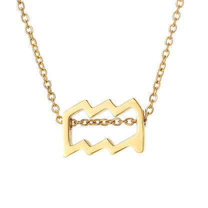 Zodiac Pendant Necklace for Women | Star Sign Gift