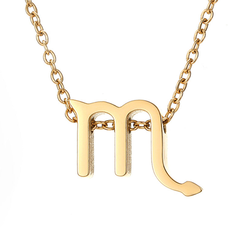 Zodiac Pendant Necklace for Women | Star Sign Gift