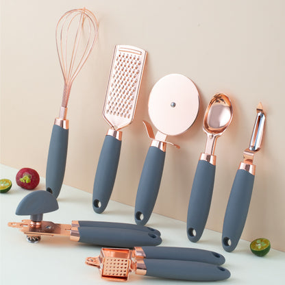 Copper‑Plated Kitchen Peeler Set – Premium Stainless Steel Vegetable & Fruit Peeler Gadget - Food Peelers | Buy Online in UK