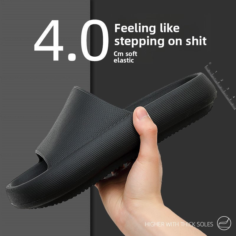 Men's Slippers with a Sense of Stepping on Poop for Summer Outer - Slippers | Buy Online in UK