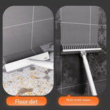 3 in 1 Long Handle Scrub Brush, Stiff Bristle Floor Scrubber - Scrub Brushes | Buy Online in UK