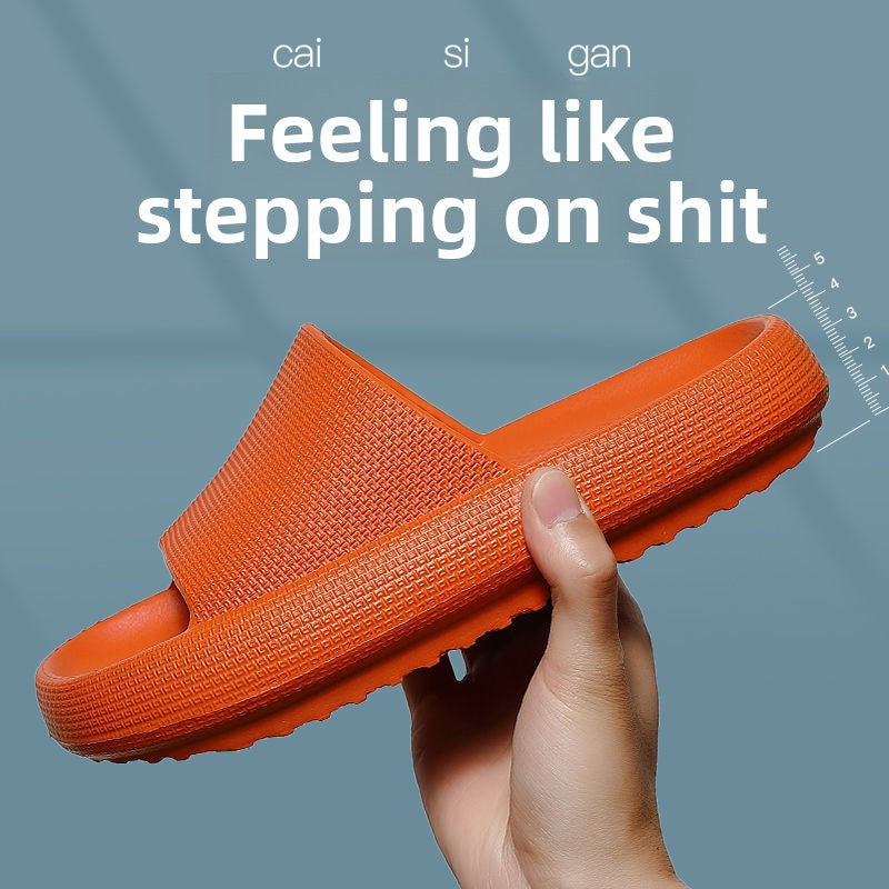 Men's Slippers with a Sense of Stepping on Poop for Summer Outer - Slippers | Buy Online in UK