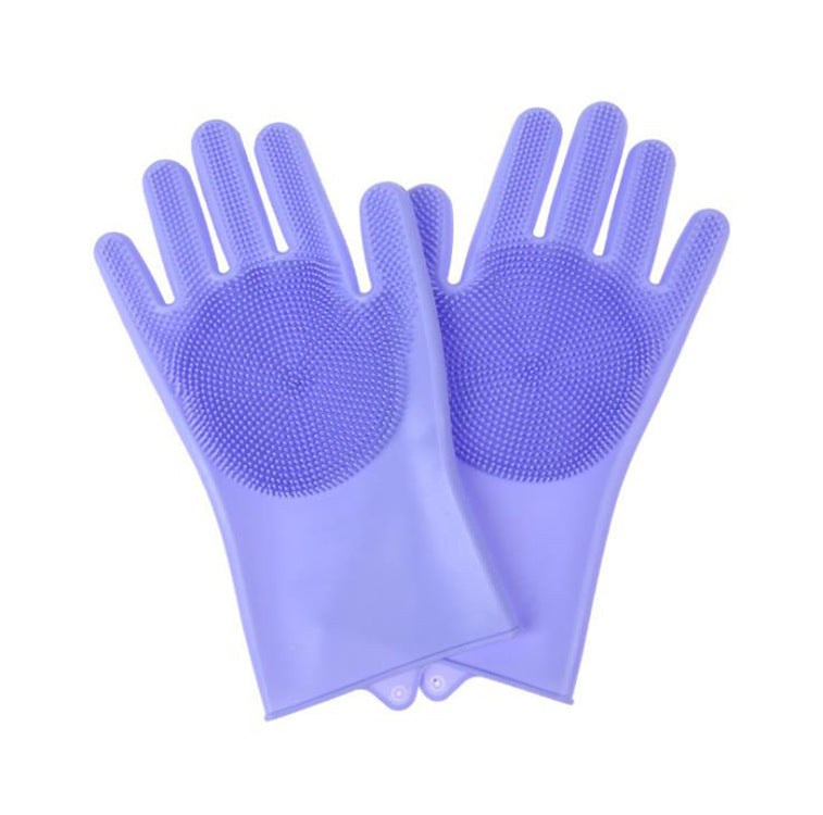 Pet Silicone Bath and Grooming Gloves - Gloves | Buy Online in UK