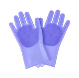 Pet Silicone Bath and Grooming Gloves - Gloves | Buy Online in UK