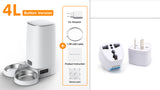 4L Automatic Pet Feeder Cat Food Dispenser Accessorie - Automatic Feeders | Buy Online in UK