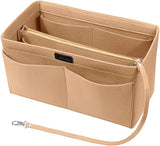Women Ace Organizer Handbag Felt Travel Bag Insert Liner Makeup Organiser Pouch - Handbag & Wallet Accessories | Buy Online in UK