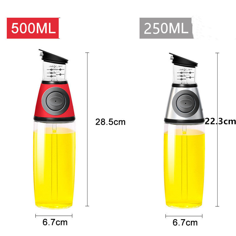 500ml Measurable Glass Oil Bottle - Oil Dispensers | Buy Online in UK