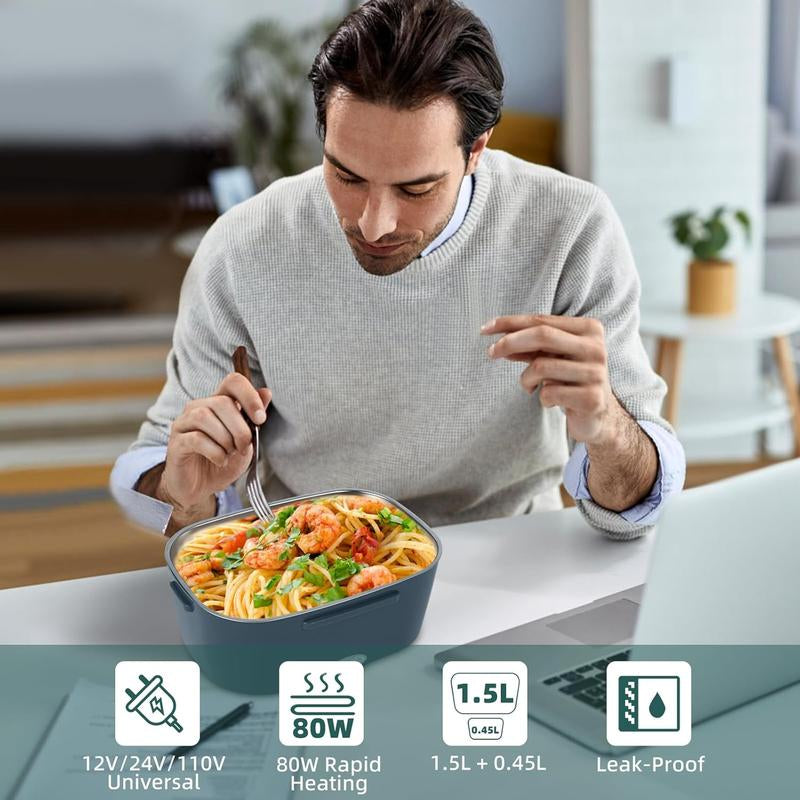 Portable Electric Heated Lunch Box – Food Warmer - Food Warmers | Buy Online in UK