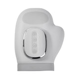 Hand heating massage device