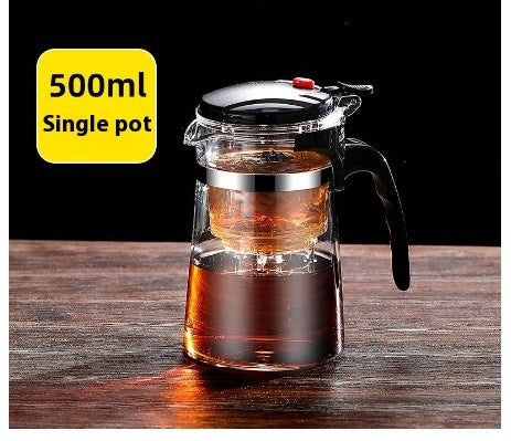 High Temperature Resistant Elegant Household One-click Filtering Tea Cup - Teapots | Buy Online in UK
