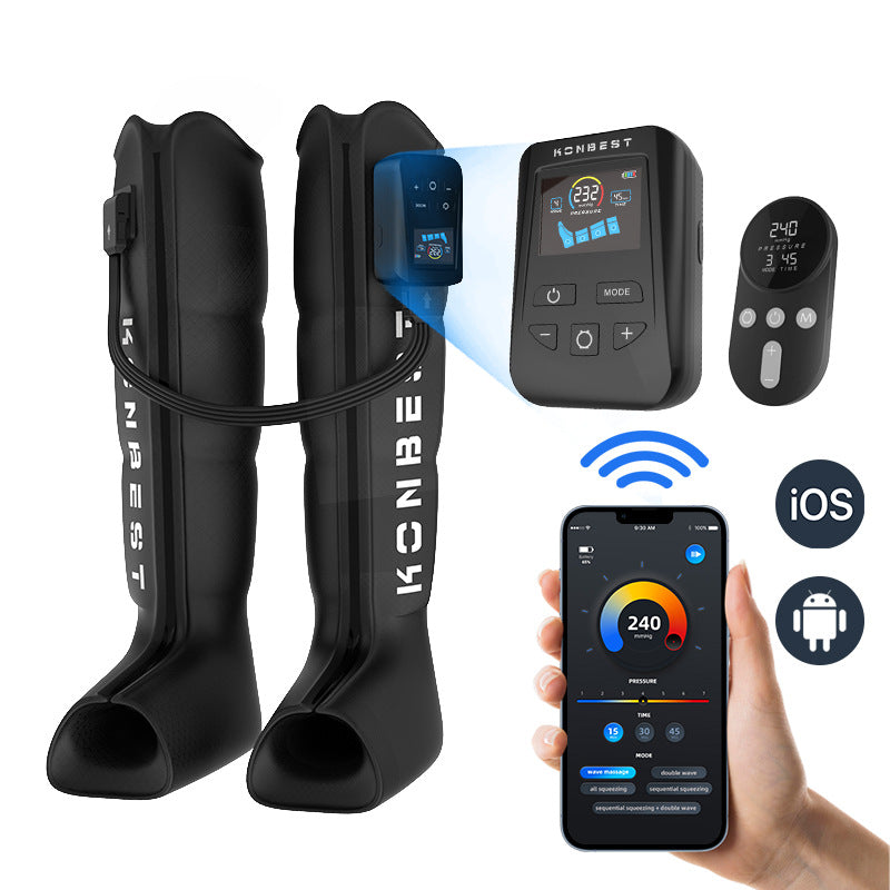 Rechargeable Four-Chamber Air Compression Leg Massager