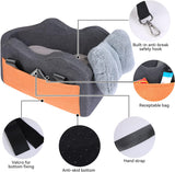 Dog Car Seat for Small Dog Center Console Seat Pet Booster Seat (Dark Gray) - Car Crates | Buy Online in UK