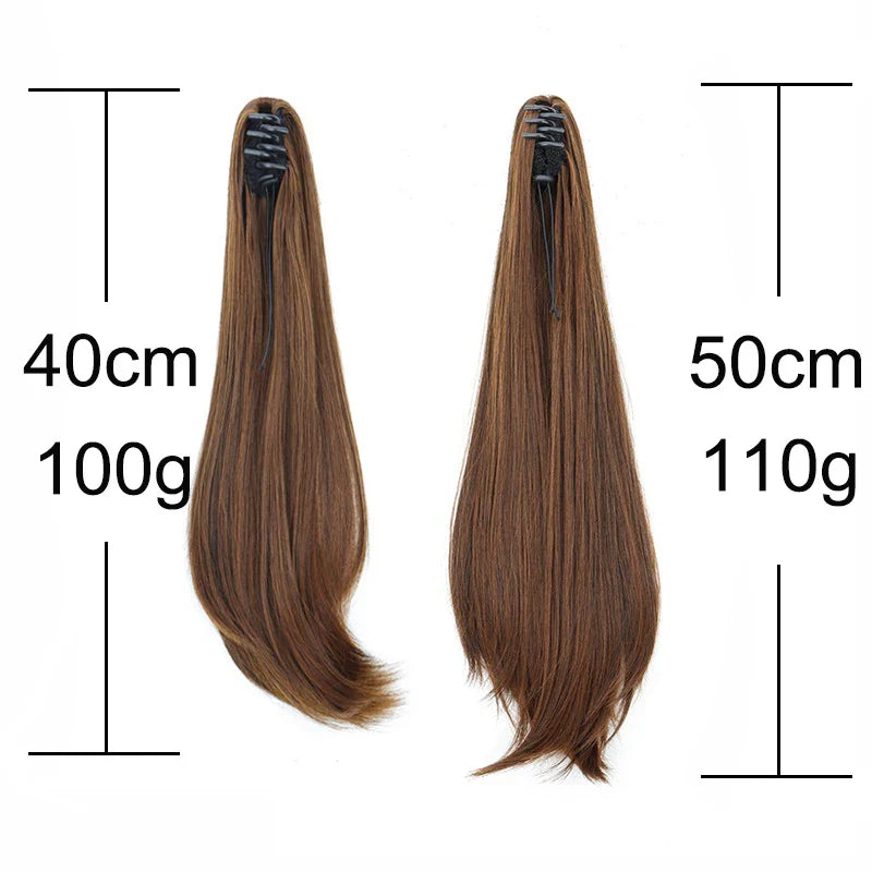 Synthetic Curly Ponytail Extension Clip In-2