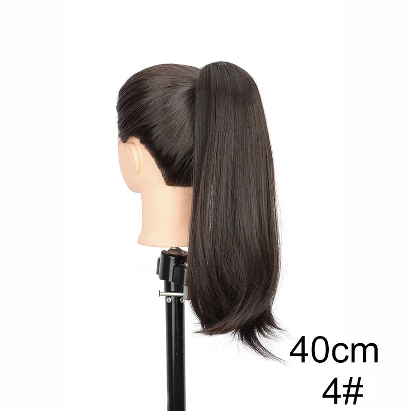 Synthetic Curly Ponytail Extension Clip In-10