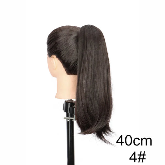 Synthetic Curly Ponytail Extension Clip In-10