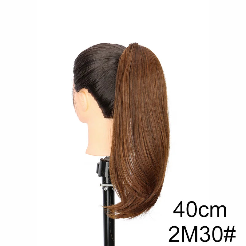 Synthetic Curly Ponytail Extension Clip In-11