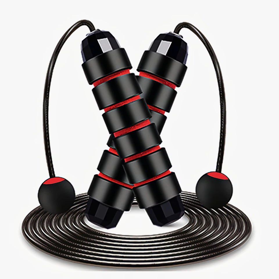 With Ball Bearings Adjustable Tangle-Free Speed Wire Jump Rope - Jump Ropes | Buy Online in UK