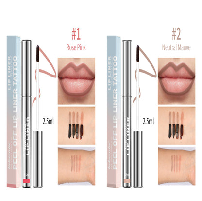 Peel Off Lip Liner Tattoo