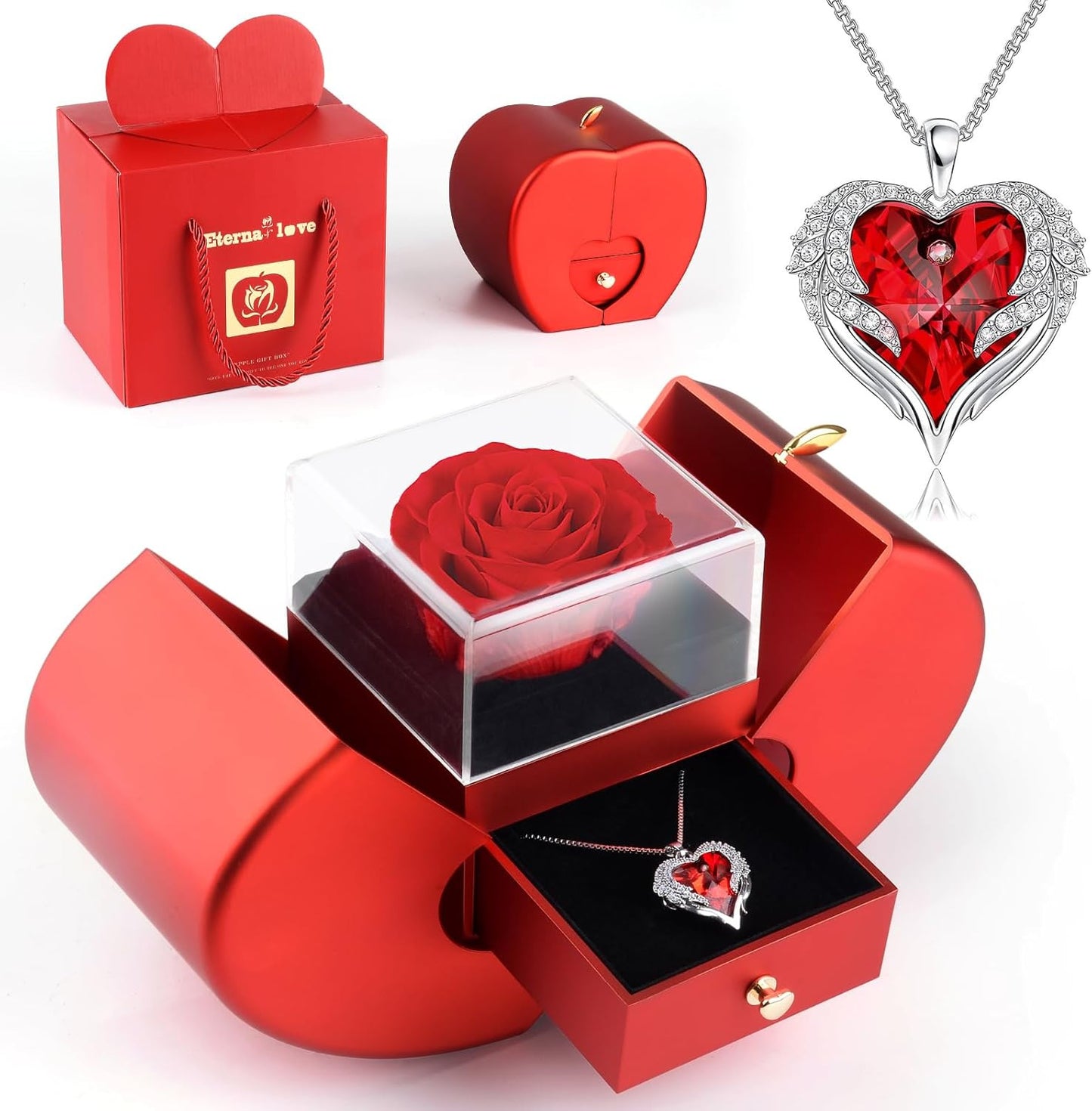 Buy Luxury Jewelry Box Set for Women – Multi Layer Organizer with Mirror & Storage Compartments in UK - High Quality Jewelry Boxes