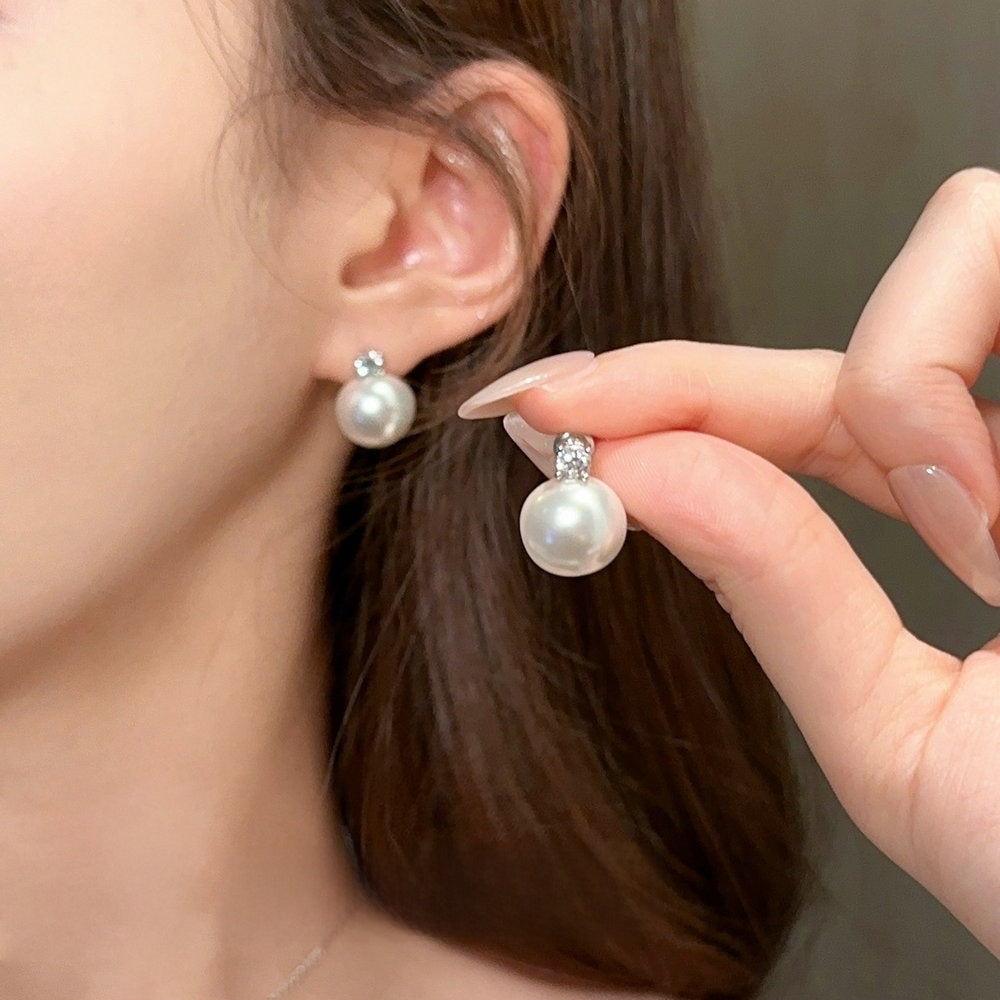 Princess Style Zircon Pearl Jewelry Set for Women