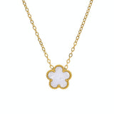 Clover Five-Petal Bracelet Jewelry – Lucky Flower Charm Bracelet for Women