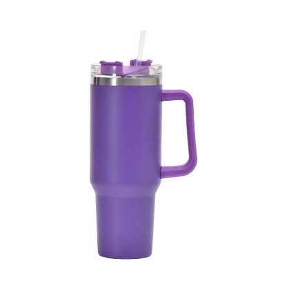 40oz Stainless Steel Insulated Tumbler with Straw – Bingba Leak‑Proof Travel Cup - Tumblers | Buy Online in UK