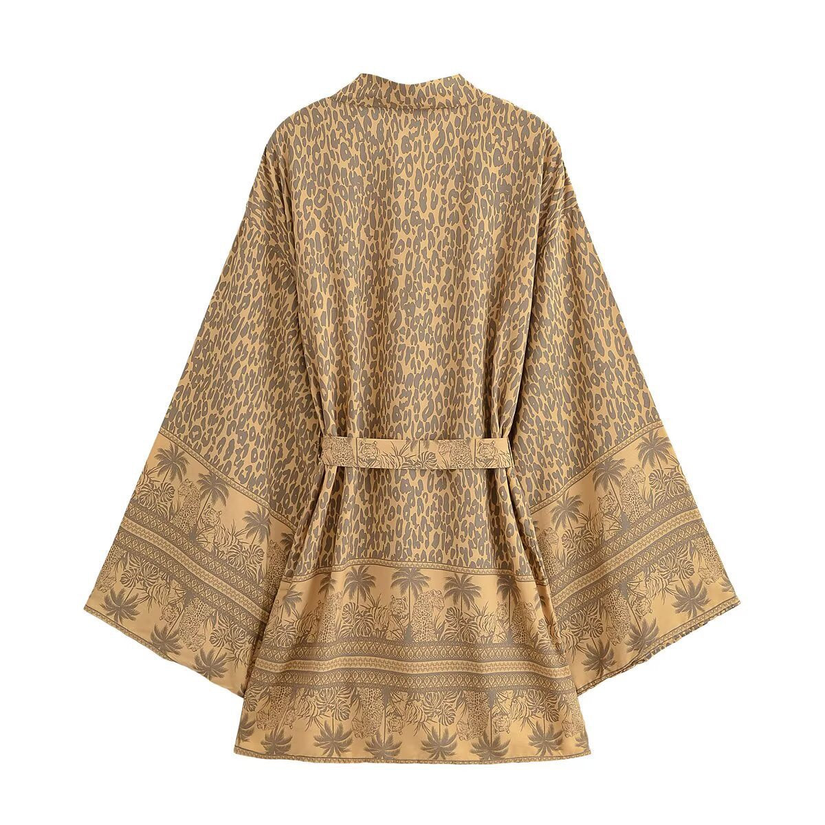 Printed casual loose beach kimono for women - Kimonos | Buy Online in UK