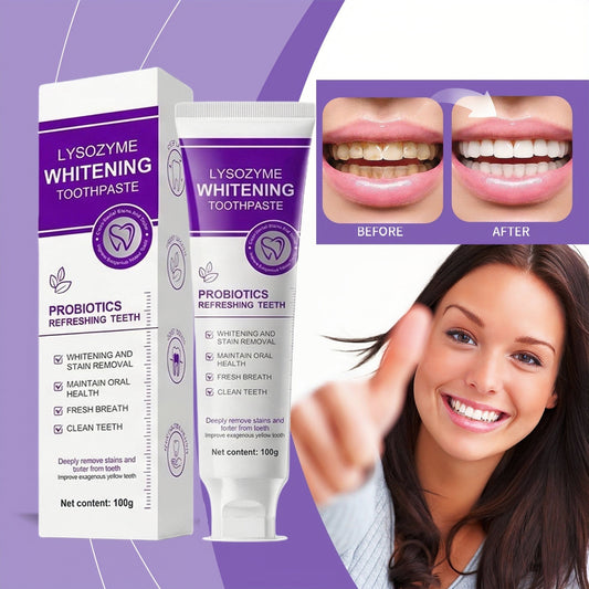 Lysozyme Whitening Toothpaste