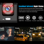 Car Dual Lens Dash Cam HD 1080P Front & Rear Inside Video Recorder with G-Sensor - Dash Video Cameras | Buy Online in UK