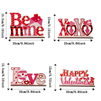 Love letter heart-shaped hollow decorative ornament - Seasonal & Holiday Decorations | Buy Online in UK