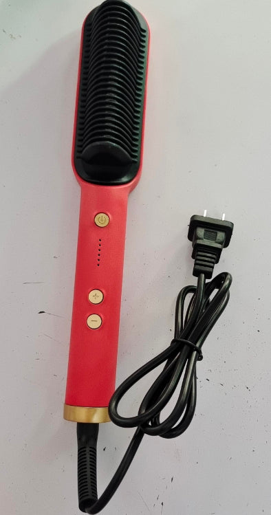 New 2-in-1 Hair Straightener & Curling Tong – Dual-purpose Electric Hair Brush - Straightening Brushes | Buy Online in UK