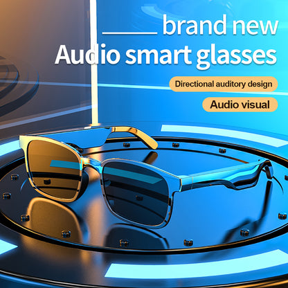 Compatible with Apple, Sports Waterproof Running Smart Bluetooth  Sunglasses