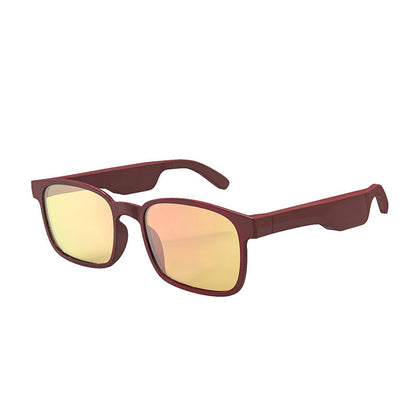 Compatible with Apple, Sports Waterproof Running Smart Bluetooth  Sunglasses