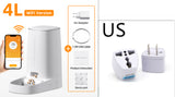 4L Automatic Pet Feeder Cat Food Dispenser Accessorie - Automatic Feeders | Buy Online in UK