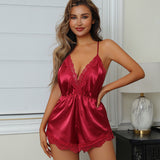 Lightweight Ice Silk Pajamas | Breathable Summer Sleepwear UK - Nightgowns | Buy Online in UK