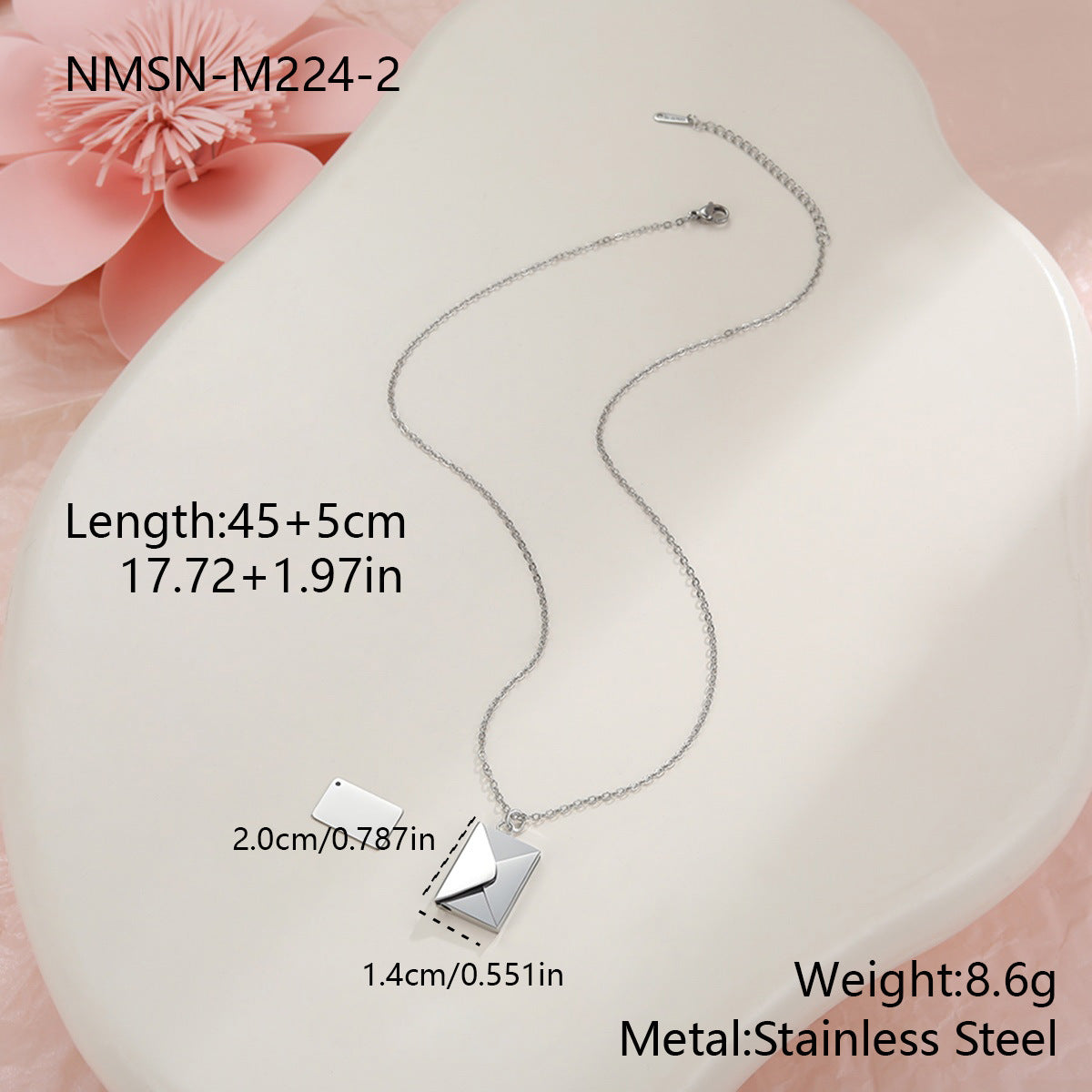 Valentine's Day gift: heart necklace - Necklaces | Buy Online in UK