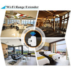 WiFi Extender Booster For Home, WiFi Signal Extender With Ethernet - Repeaters & Transceivers | Buy Online in UK