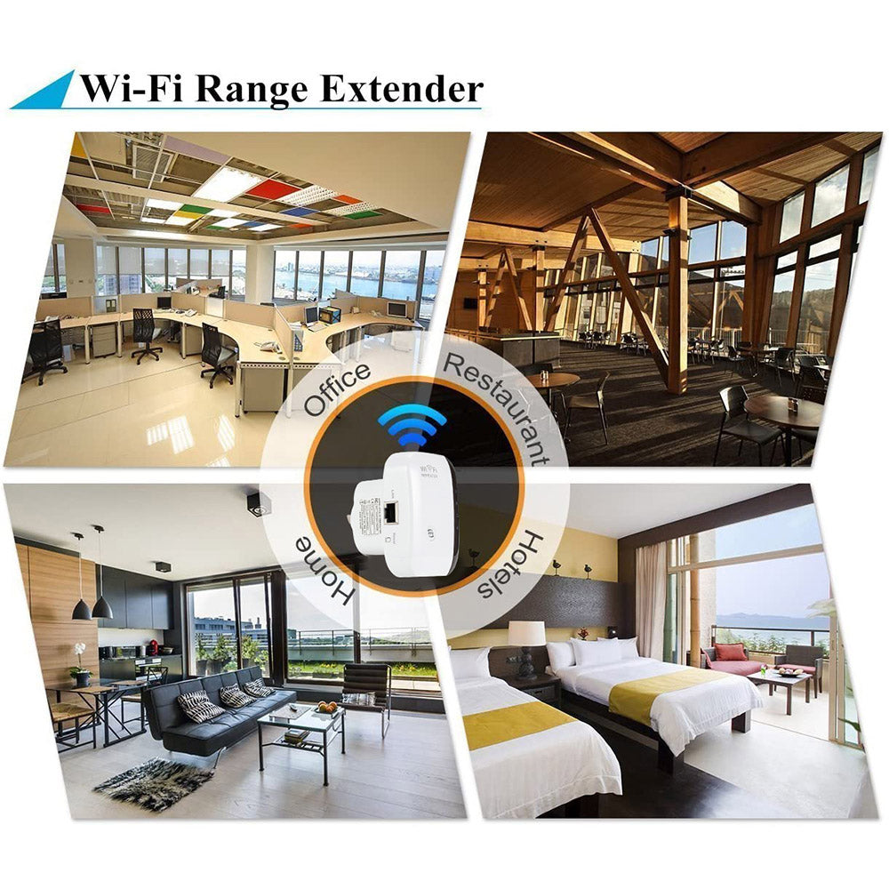 WiFi Extender Booster For Home, WiFi Signal Extender With Ethernet - Repeaters & Transceivers | Buy Online in UK