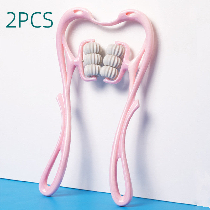 Multifunctional Manual Six-Wheel Neck Massager – Roller Massage Tool for Pain Relief - Uncategorized | Buy Online in UK