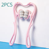 Multifunctional Manual Six-Wheel Neck Massager – Roller Massage Tool for Pain Relief - Uncategorized | Buy Online in UK