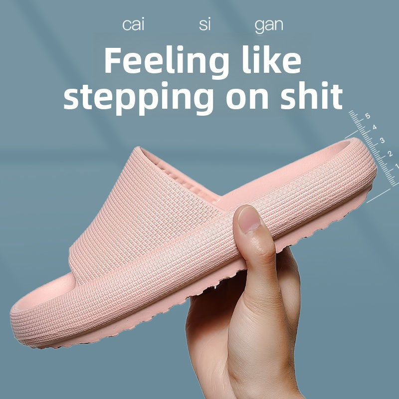 Men's Slippers with a Sense of Stepping on Poop for Summer Outer - Slippers | Buy Online in UK