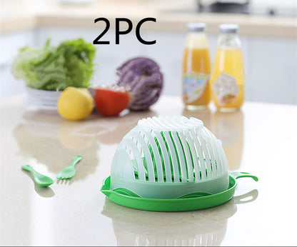Creative Salad Cutter – Quick Fruit & Vegetable Slicer for Fast Healthy Meal Prep - Kitchen Slicers | Buy Online in UK