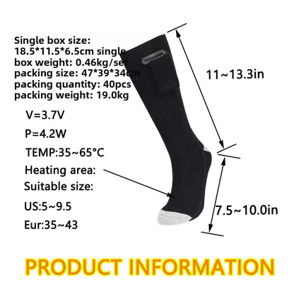 Electric heating socks - Crew Socks | Buy Online in UK