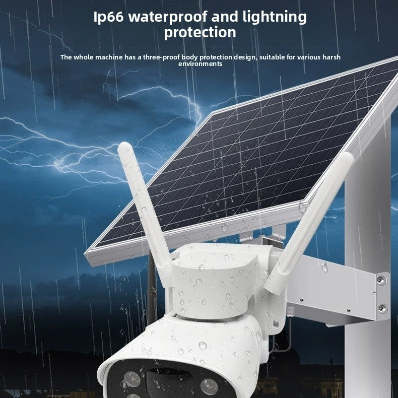 Solar Powered Surveillance Camera Wireless Outdoor WiFi HD CCTV UK - Surveillance Cameras | Buy Online in UK