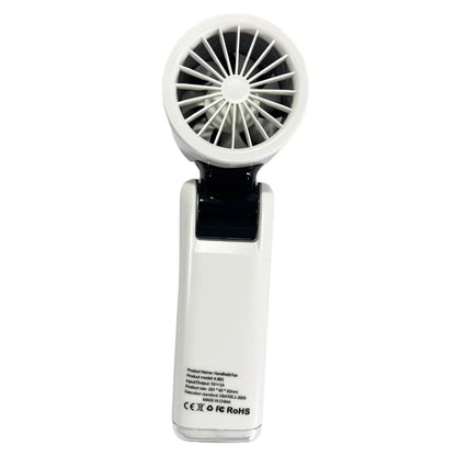 Violent Ice Cooling Fan Handheld Portable Fan Rechargeable Speed Ice Cooling Handheld Small Fan High Speed Folding Neck Type Fan